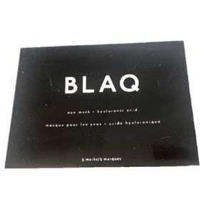 BLAQ Eye Mask - Hyaluronic Acid - 5 masks NIB